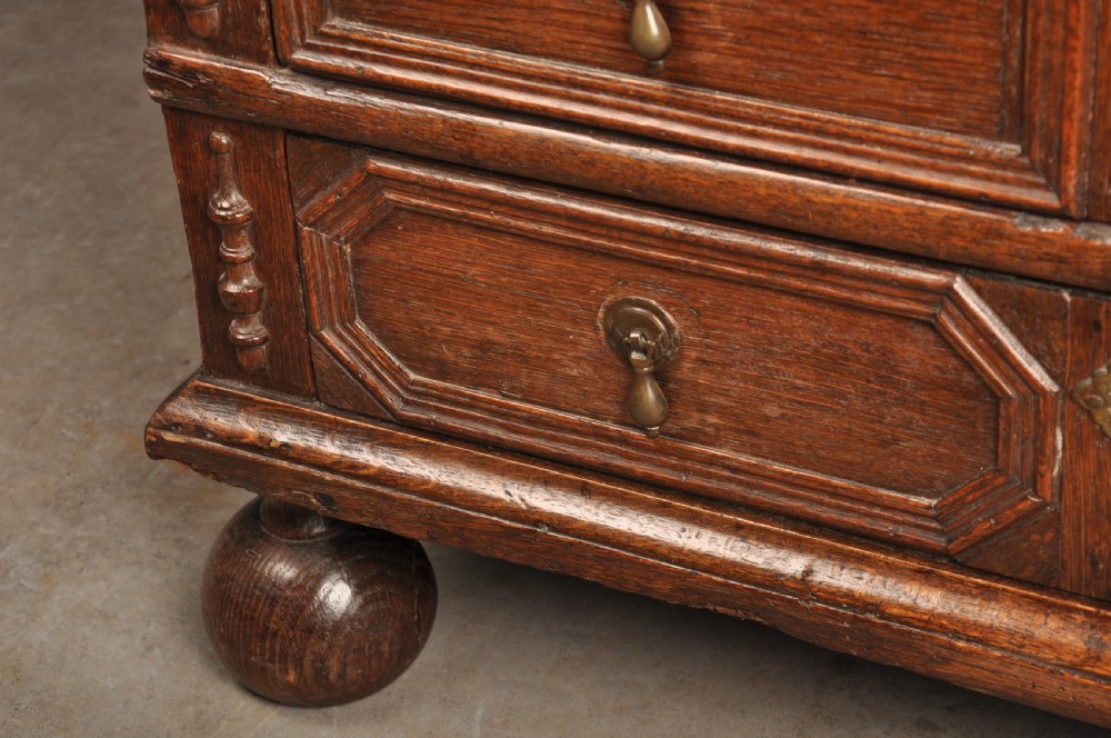 Small 17th Century Oak Chest Of Drawers View XV