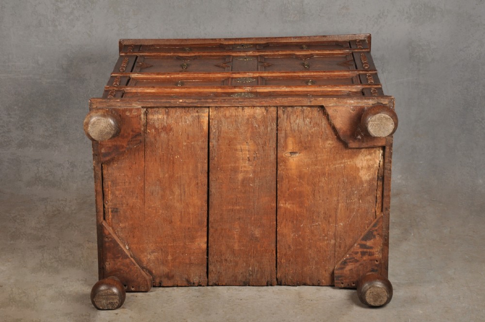 Small 17th Century Oak Chest Of Drawers View XVII