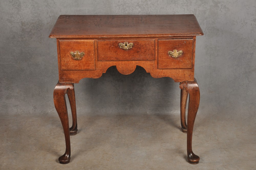 George I Oak Lowboy View II