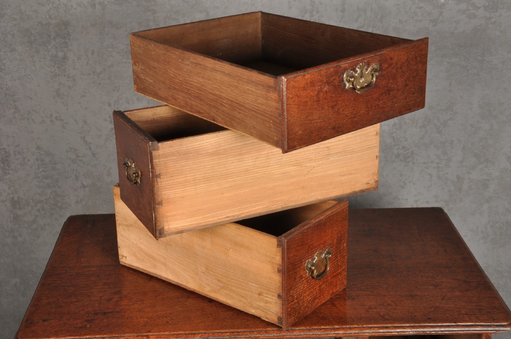 George I Oak Lowboy View VII