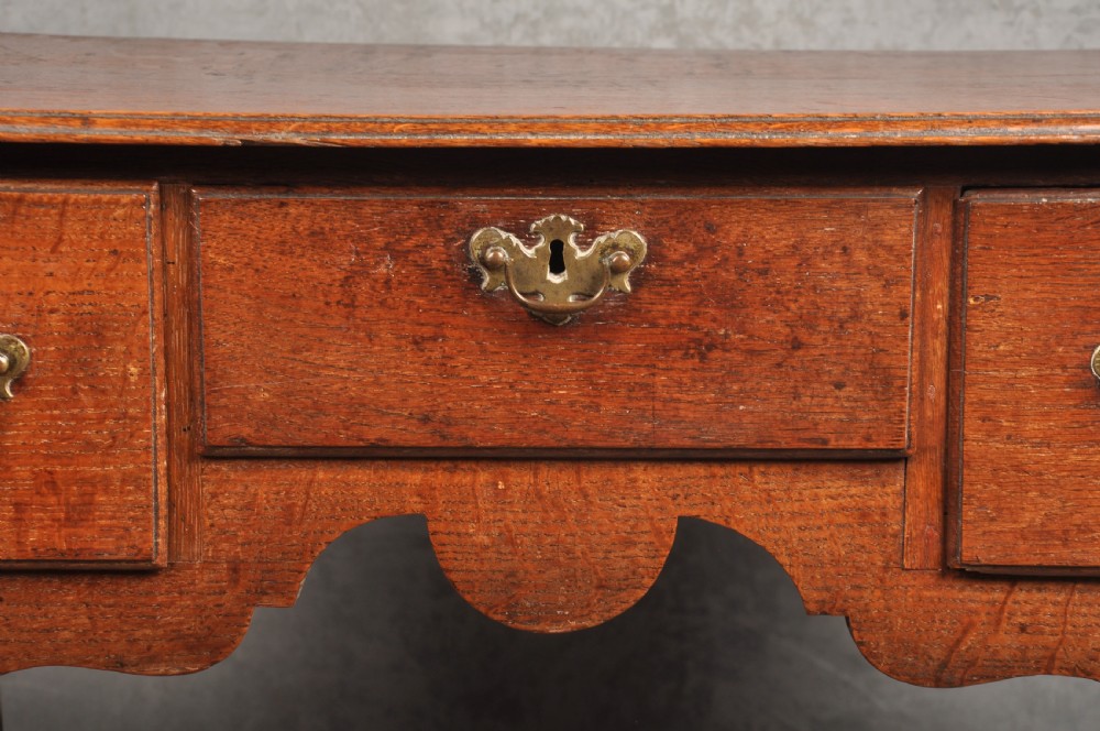 George I Oak Lowboy View XI