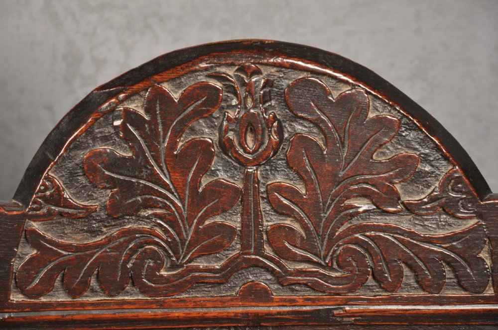 Near Pair Of 17th Century  Lancashire Chairs  View VIII