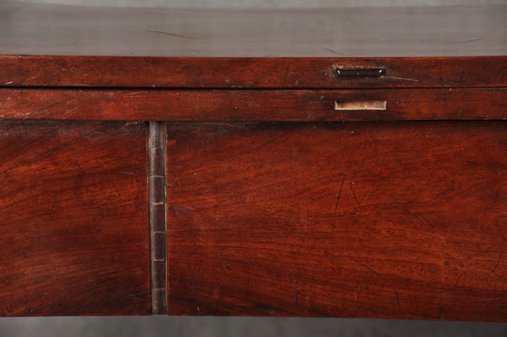 Fine 18th Century Irish Mahogany Tea Table View IX