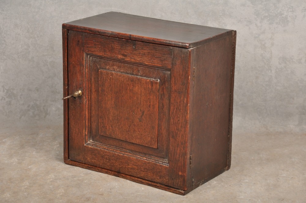 18th Century Oak Spice Cupboard