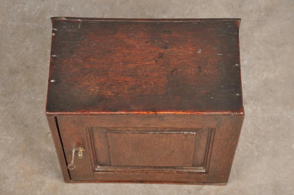 18th Century Oak Spice Cupboard View II
