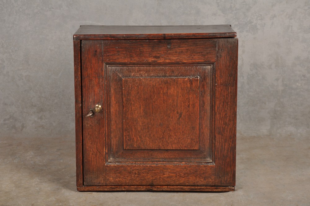 18th Century Oak Spice Cupboard View III