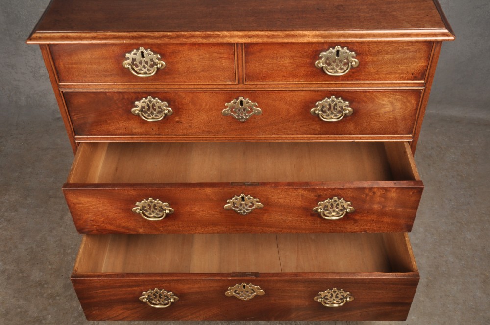Small 18th Century Mahogany Chest Of Drawers View II