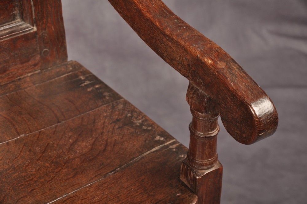 17th Century Oak Wainscot Chair  View VII