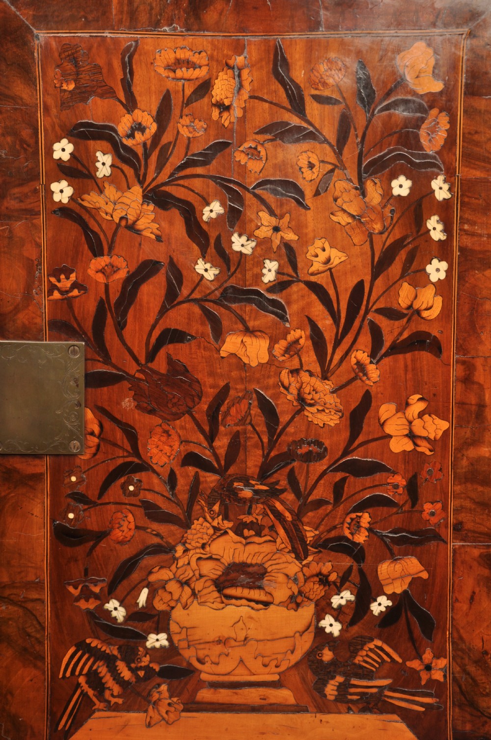 A Fine 17th Century Marquetry Cabinet  View III