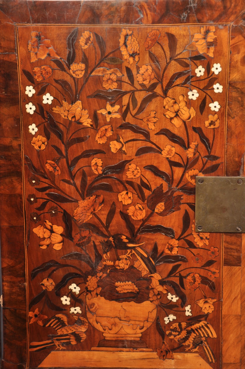 A Fine 17th Century Marquetry Cabinet  View IV