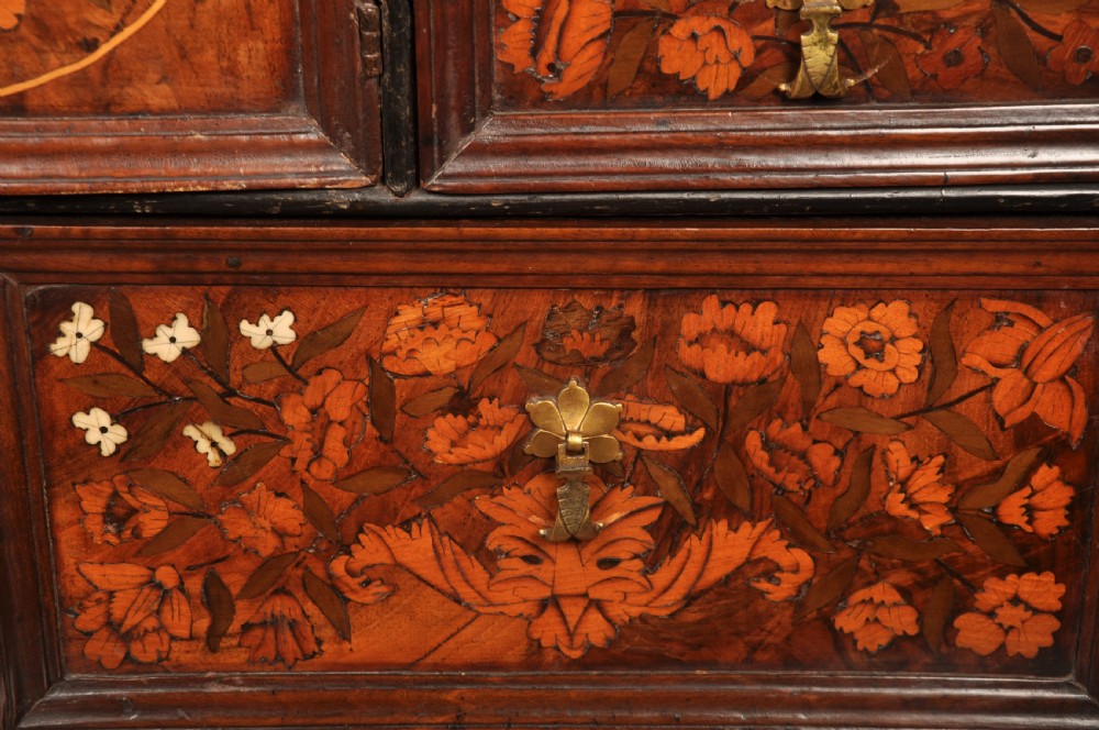 A Fine 17th Century Marquetry Cabinet  View XII