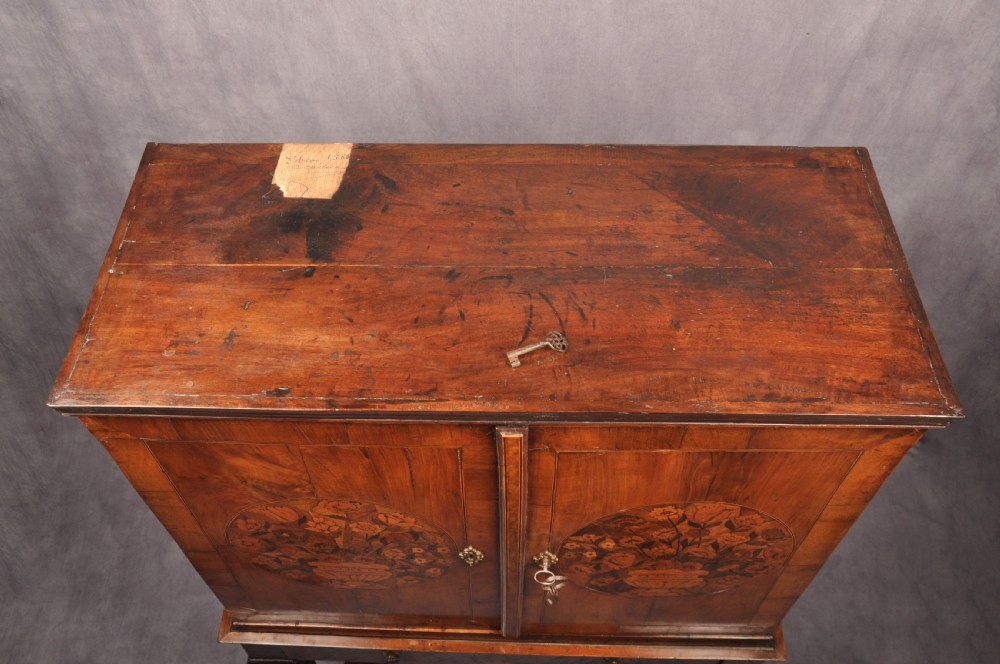 A Fine 17th Century Marquetry Cabinet  View XIV
