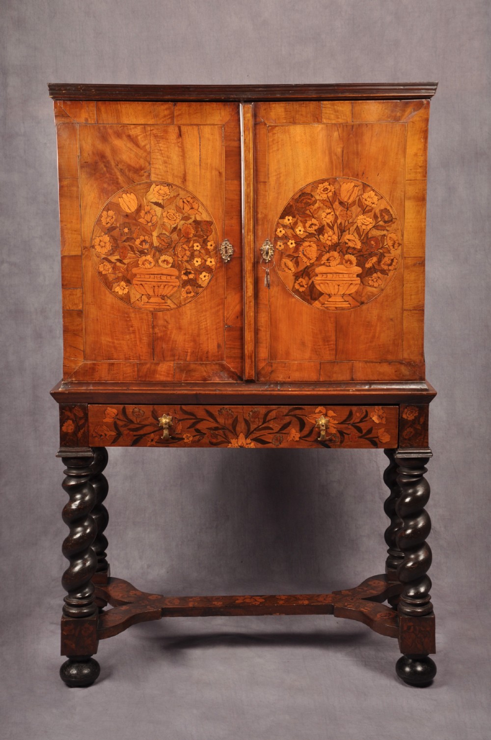 A Fine 17th Century Marquetry Cabinet  View XXVIII