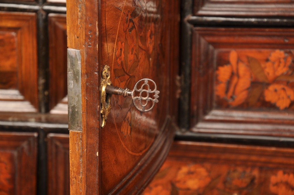 A Fine 17th Century Marquetry Cabinet  View XXIX