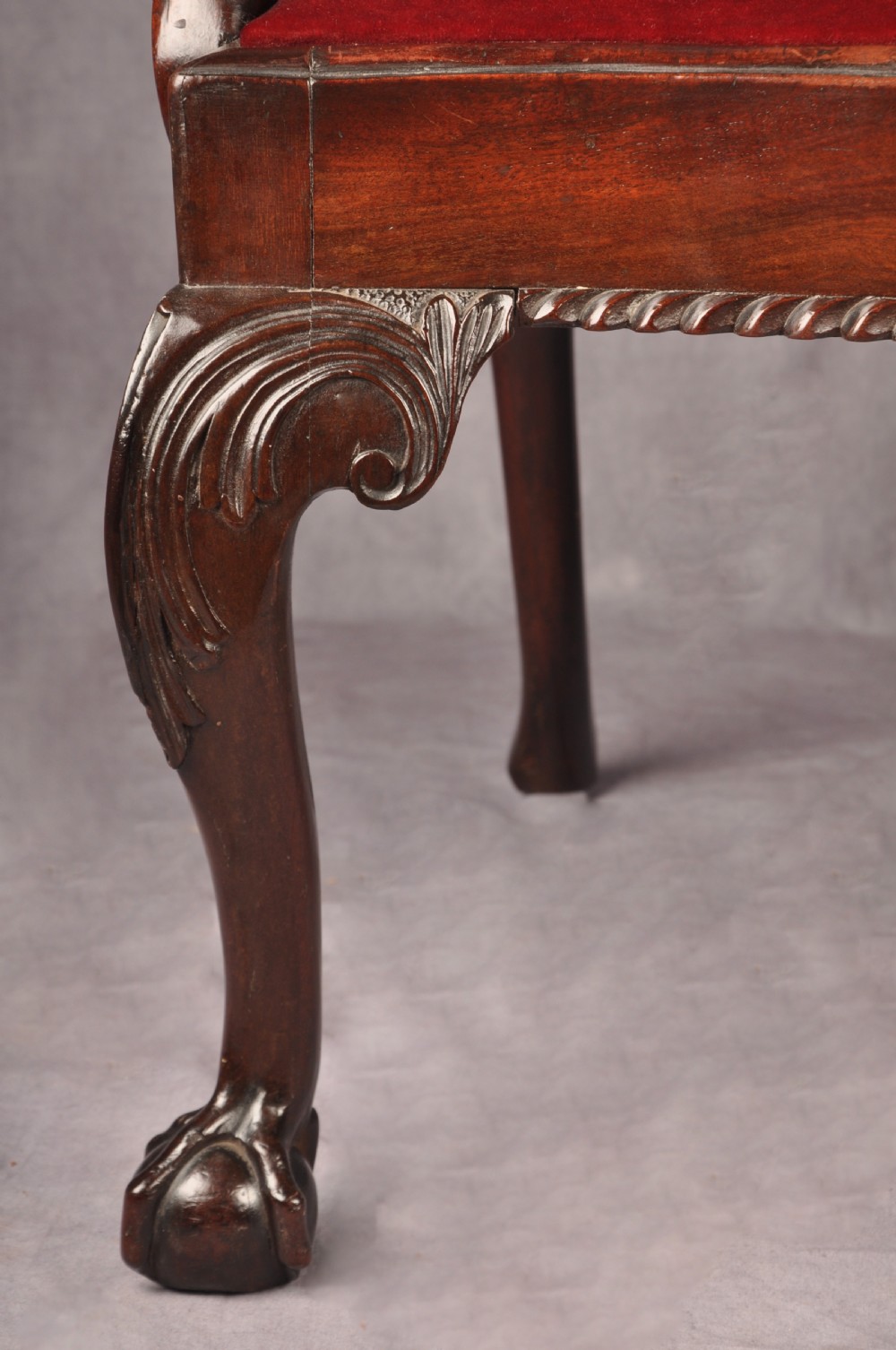 Fine Mid 18th Century Mahogany Armchair View VI