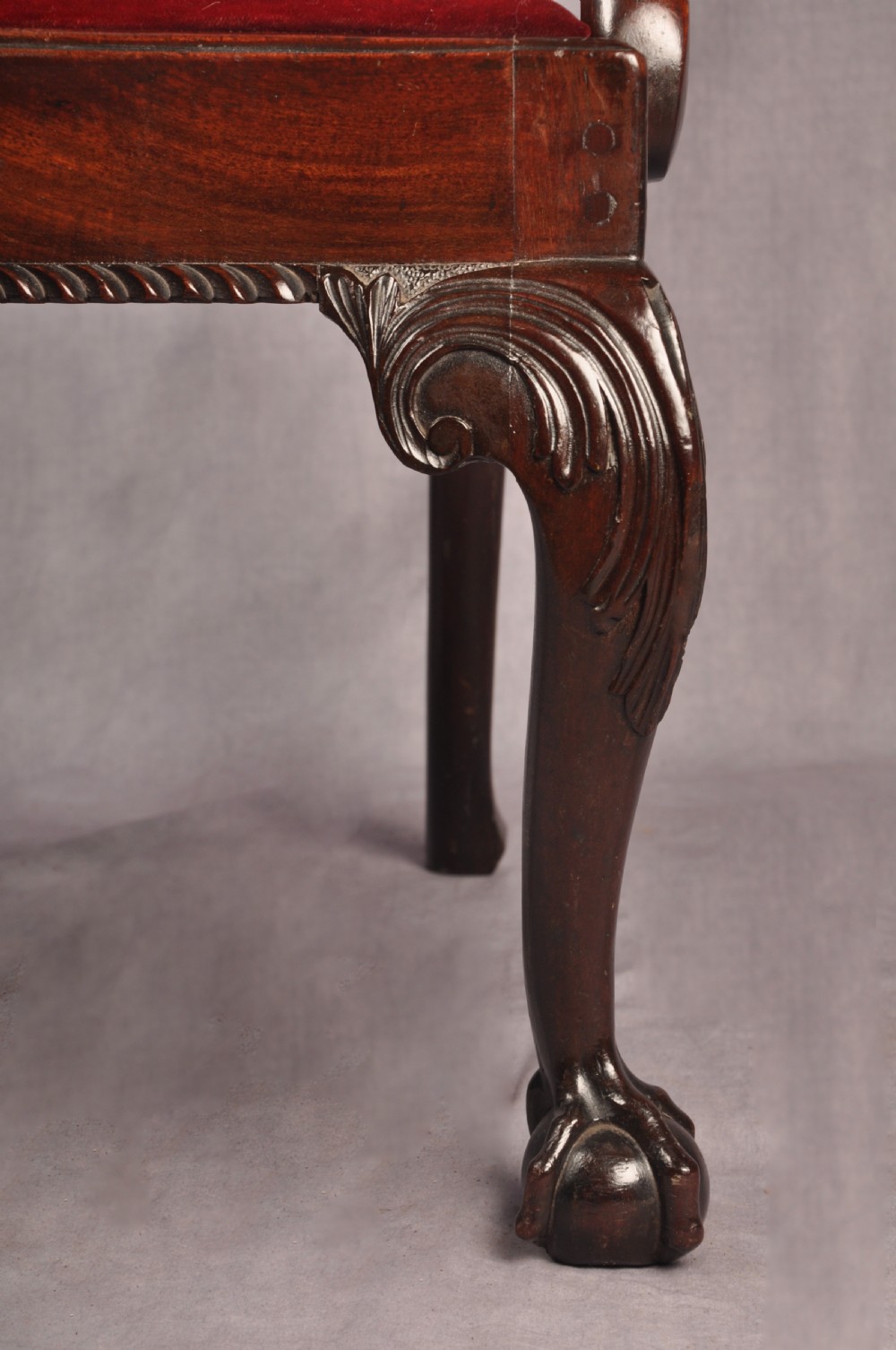 Fine Mid 18th Century Mahogany Armchair View VII