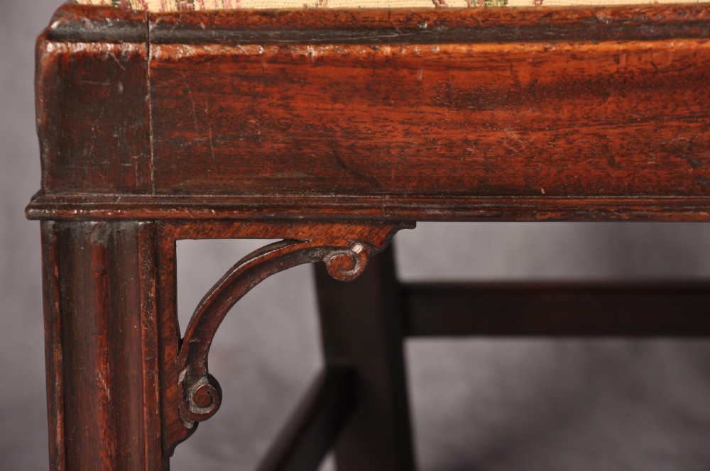Fine Pair Of 18th Century Mahogany Chippendale Chairs View V