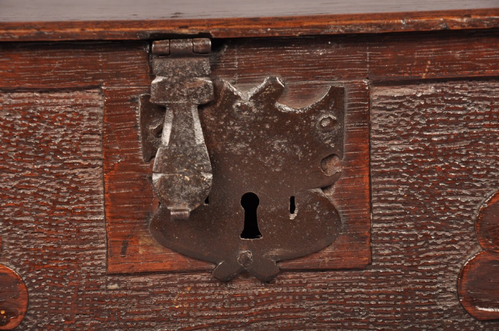 17th Century Oak Box View II