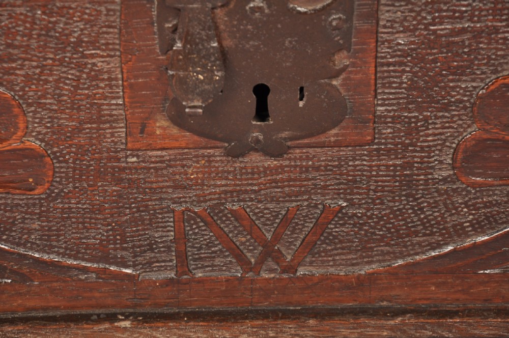 17th Century Oak Box View IV
