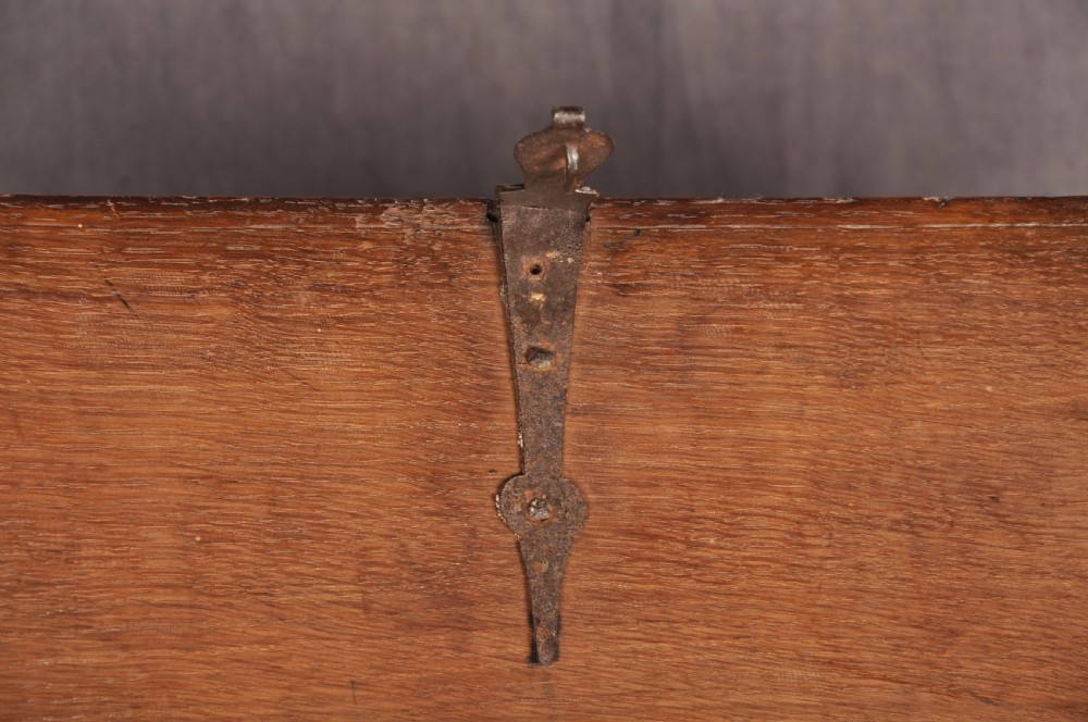 17th Century Oak Box View X