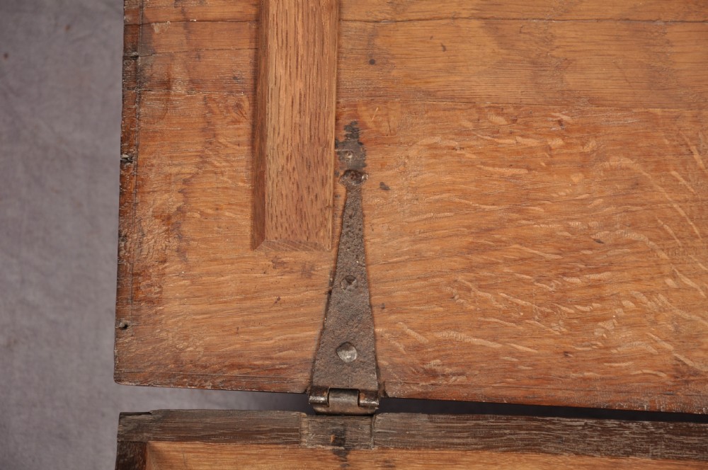 17th Century Oak Box View XI
