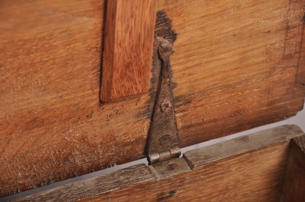 17th Century Oak Box View XII
