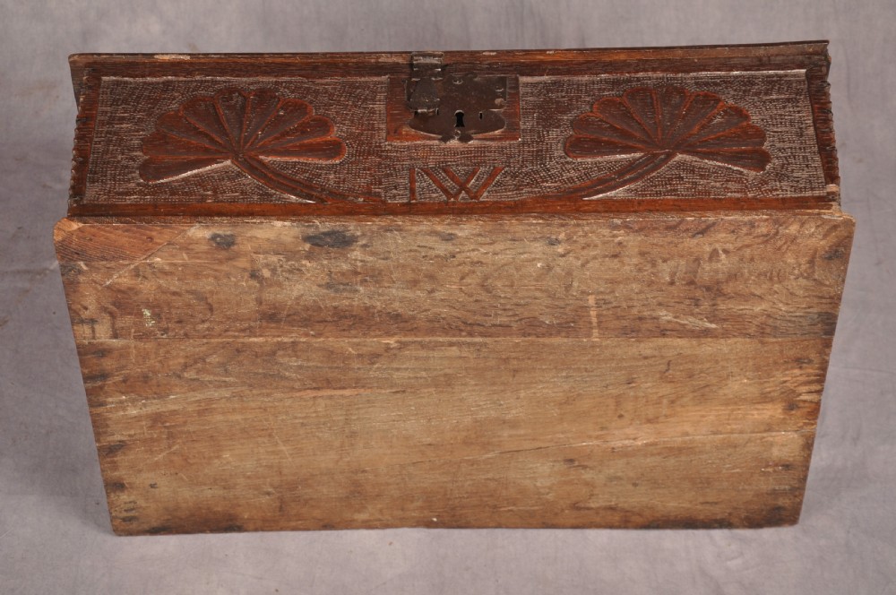 17th Century Oak Box View XIII