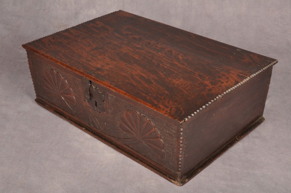 17th Century Oak Box View XV