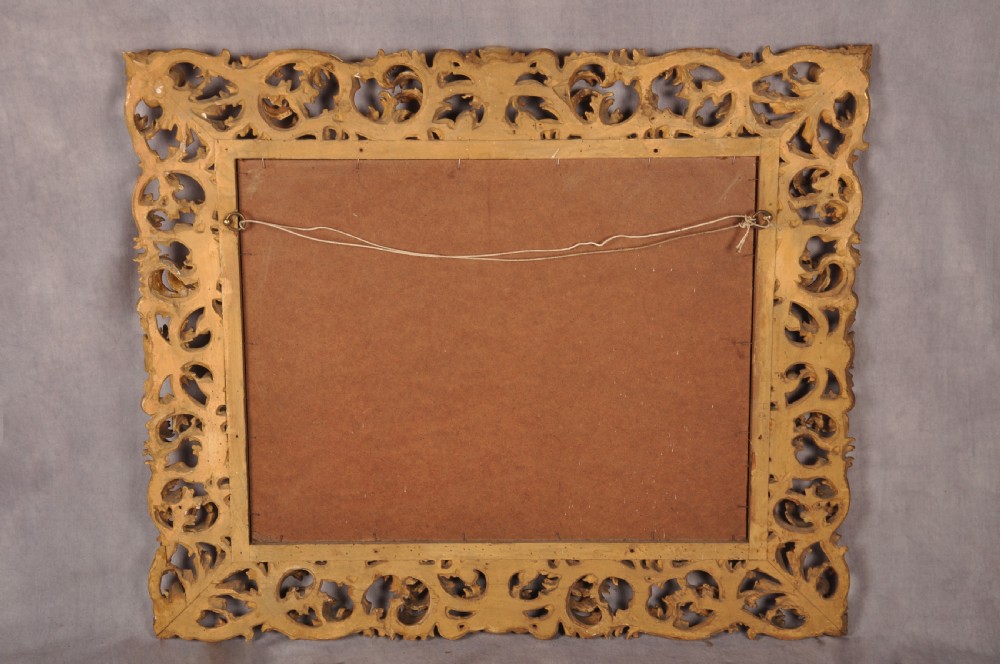 Fine 19th Century Florentine Gilt-wood Mirror  View IX