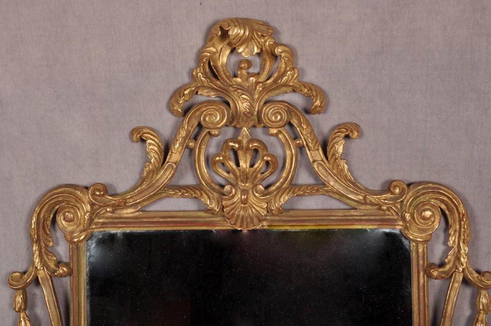 19th Century Gilt-wood Mirror   View III