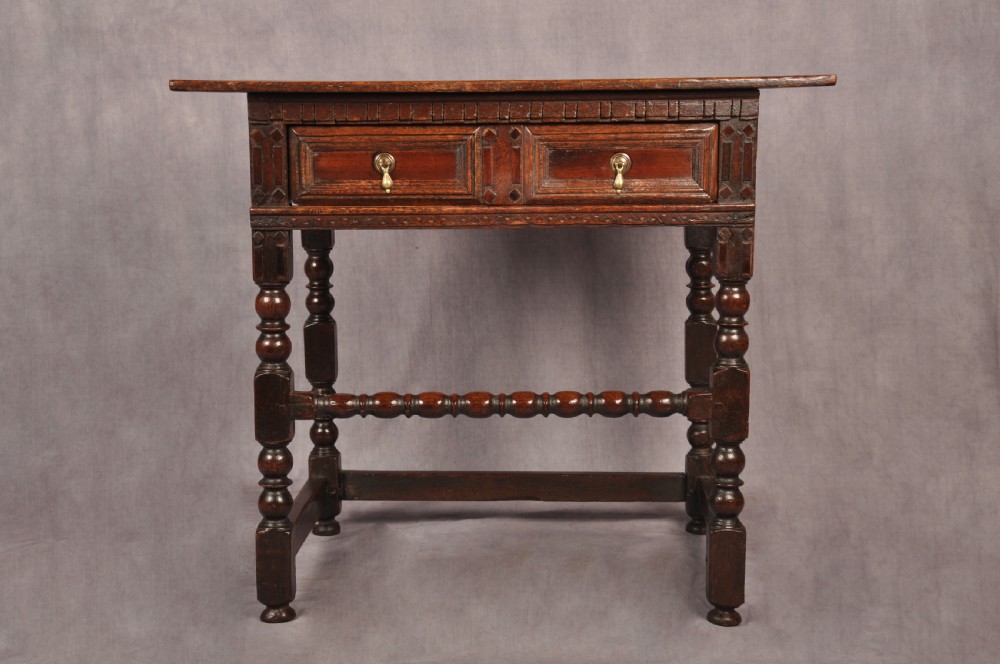 17th Century Oak Side Table