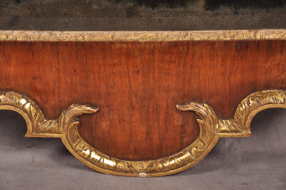 18th Century Walnut & Parcel Gilt Mirror View VII