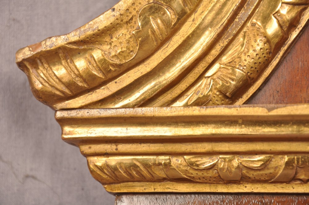 18th Century Walnut & Parcel Gilt Mirror View XI