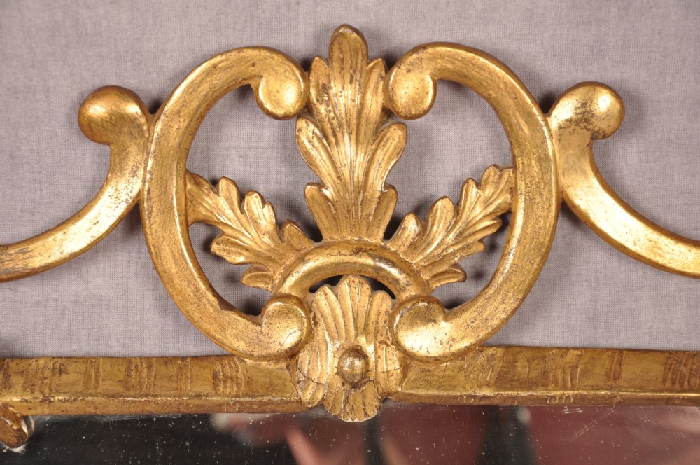 18th Century Giltwood Mirror View II
