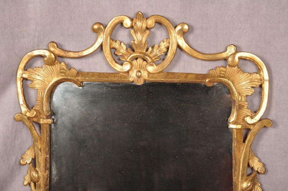 18th Century Giltwood Mirror View V
