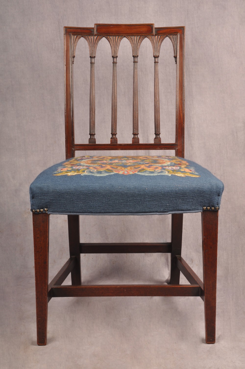 Fine Pair Of Sheraton Chairs View IV