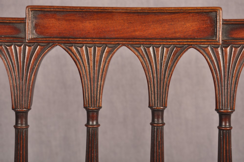 Fine Pair Of Sheraton Chairs View VIII