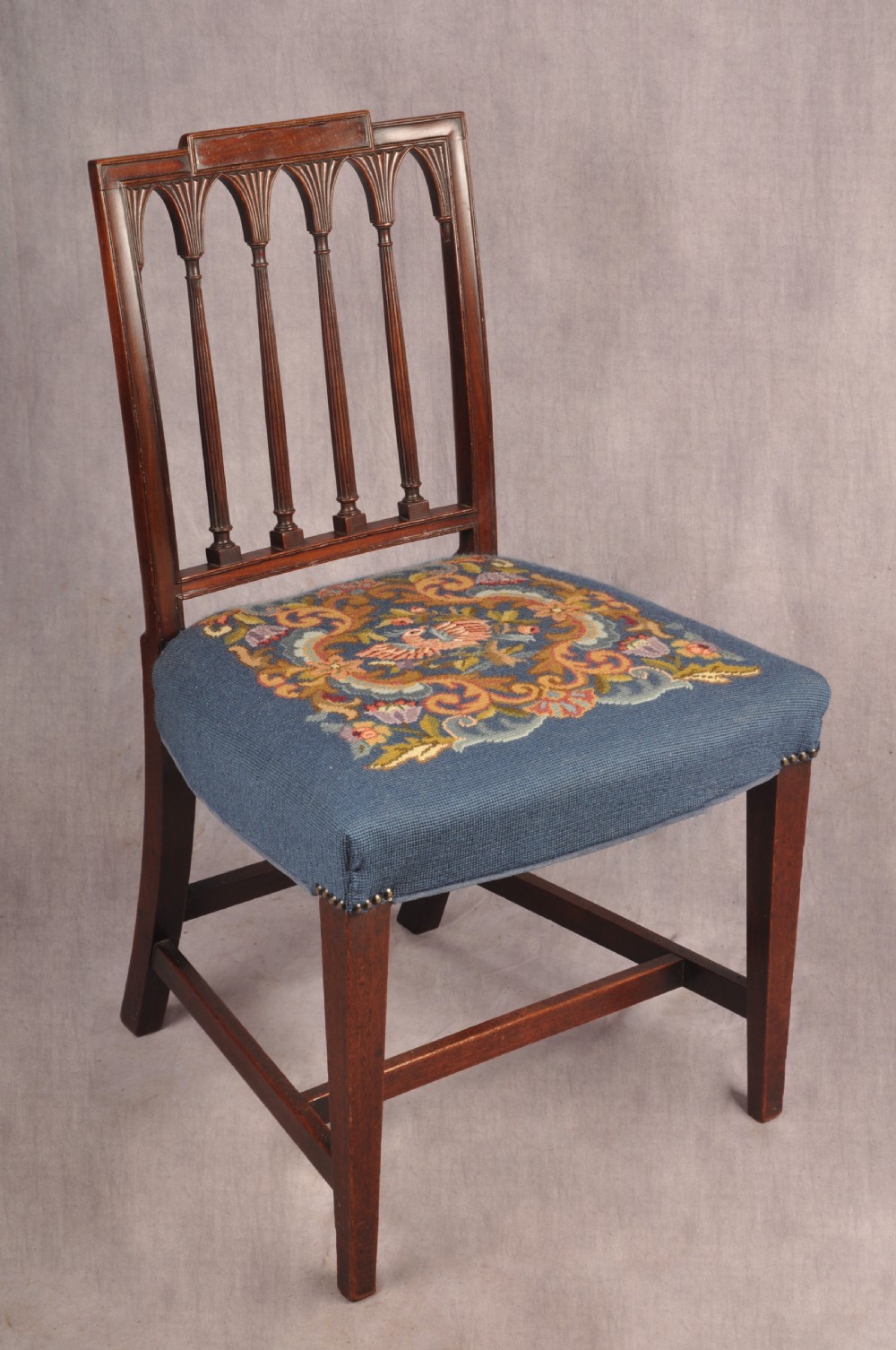 Fine Pair Of Sheraton Chairs View IX