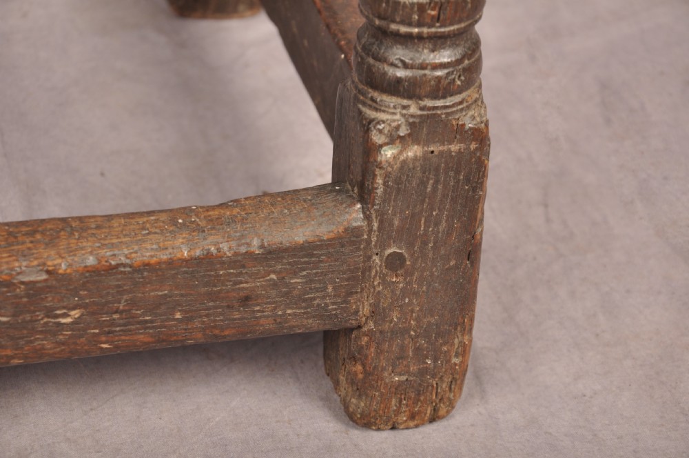17th Century Oak Joint Stool  View VII