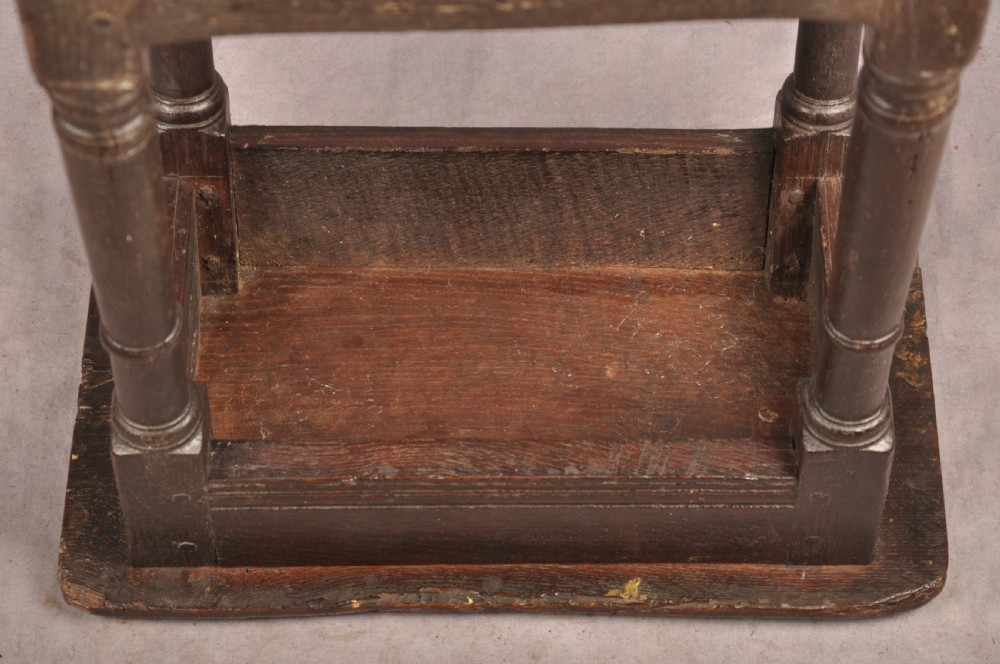 17th Century Oak Joint Stool  View IX