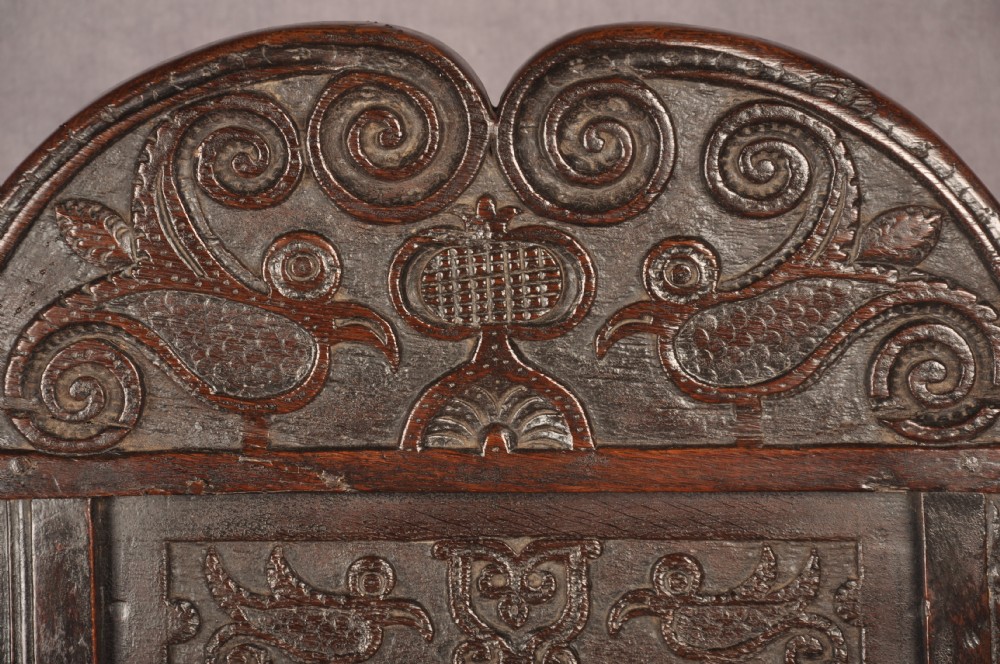 17th Century Yorkshire Oak Wainscot Chair  View IV