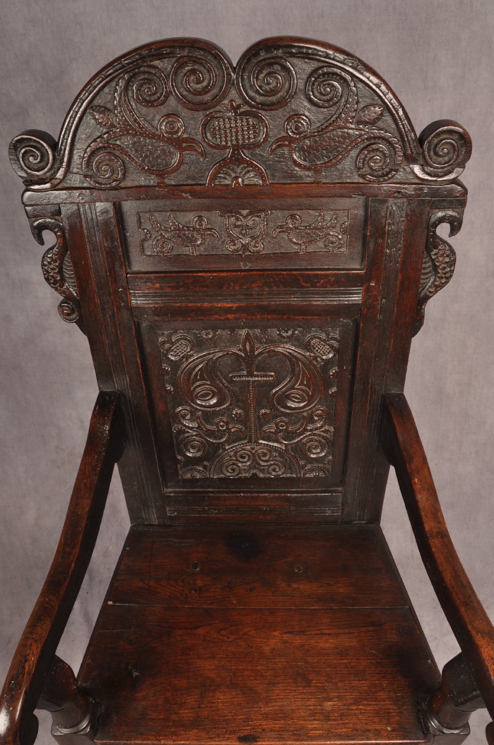 17th Century Yorkshire Oak Wainscot Chair  View VII
