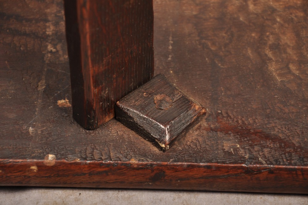 Rare 17th Century Gateleg Side Table View XI