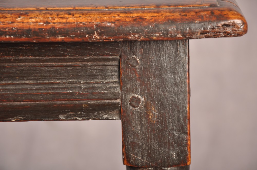17th Century Oak & Elm Joint Stool View V