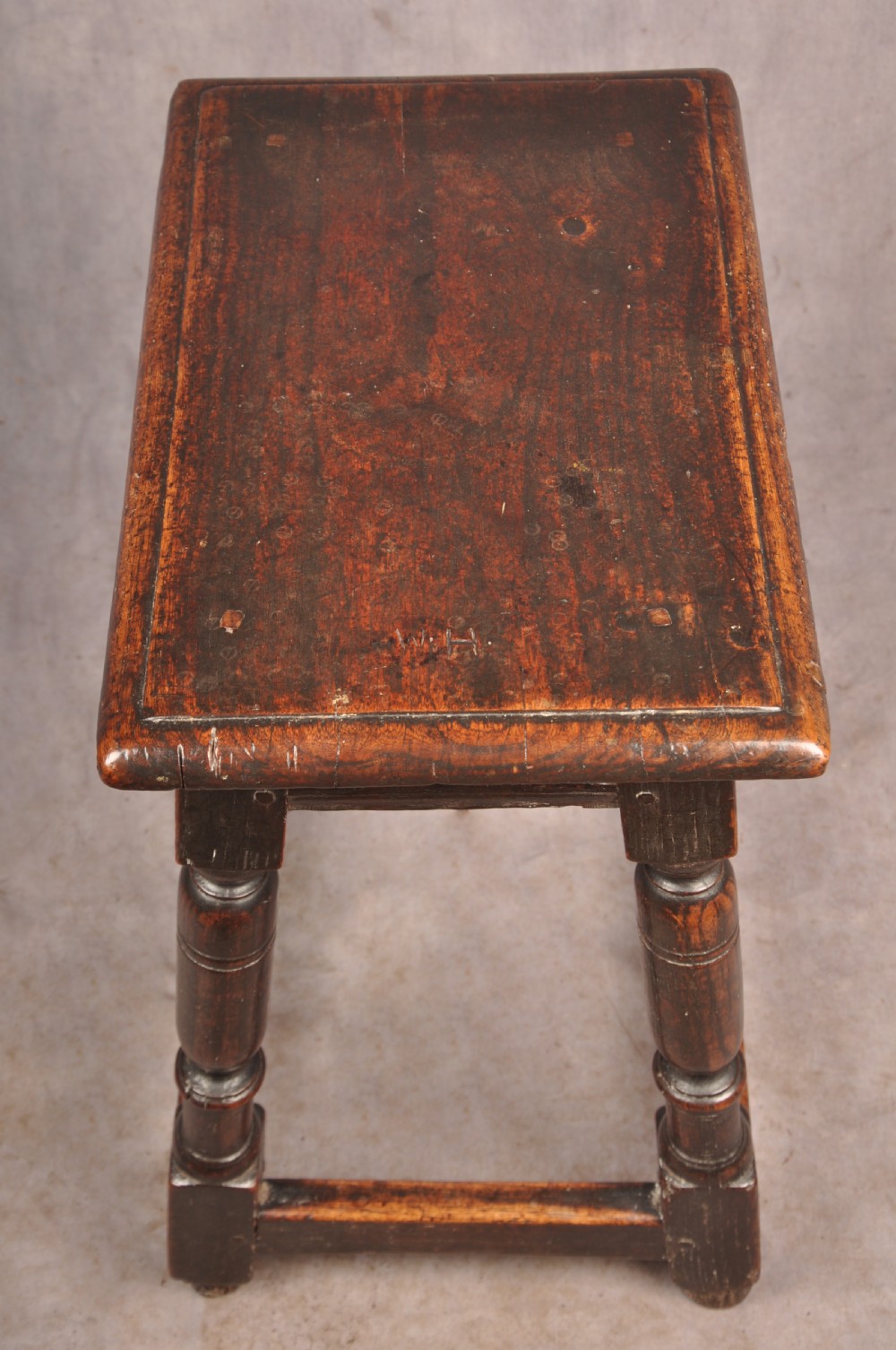 17th Century Oak & Elm Joint Stool View VIII