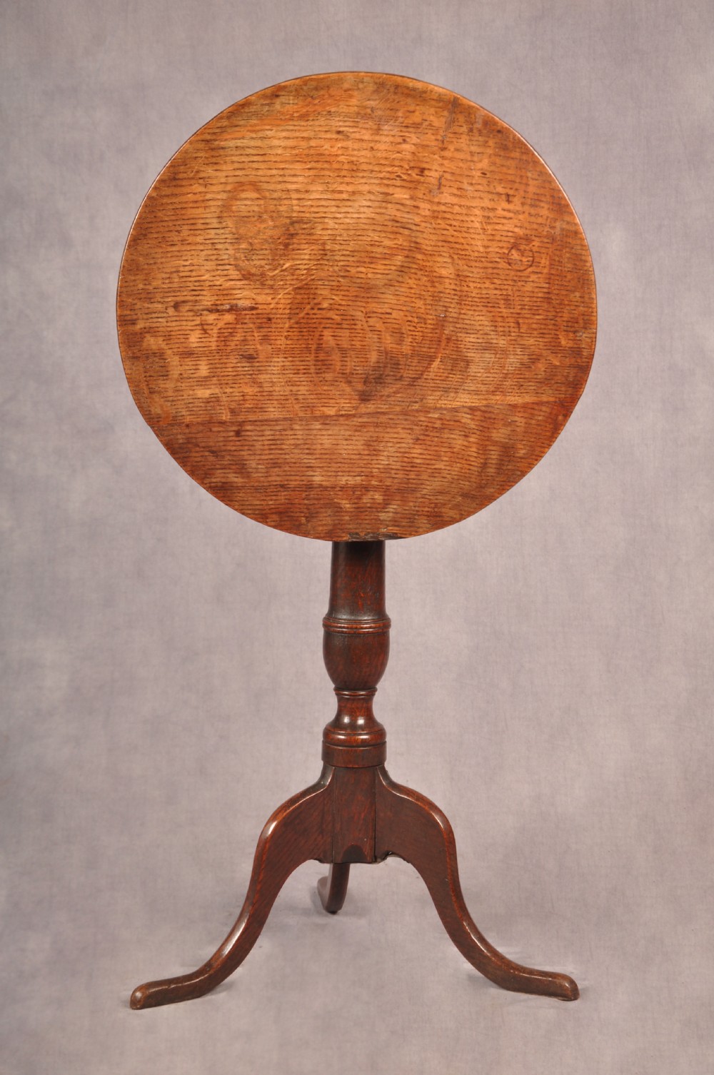 Small 18th Century Oak Tripod Table View II