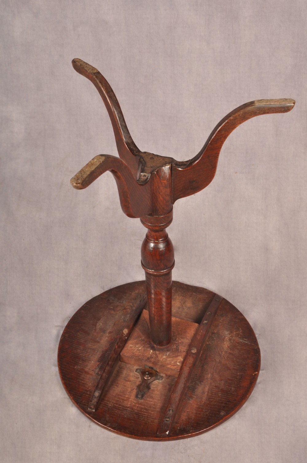 Small 18th Century Oak Tripod Table View IV