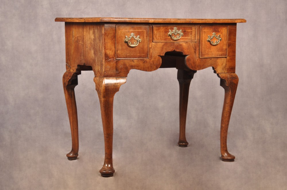 Early 18th Century Walnut Lowboy View II