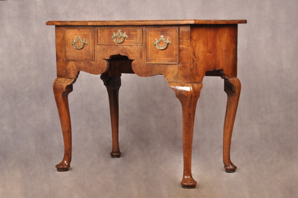 Early 18th Century Walnut Lowboy View III