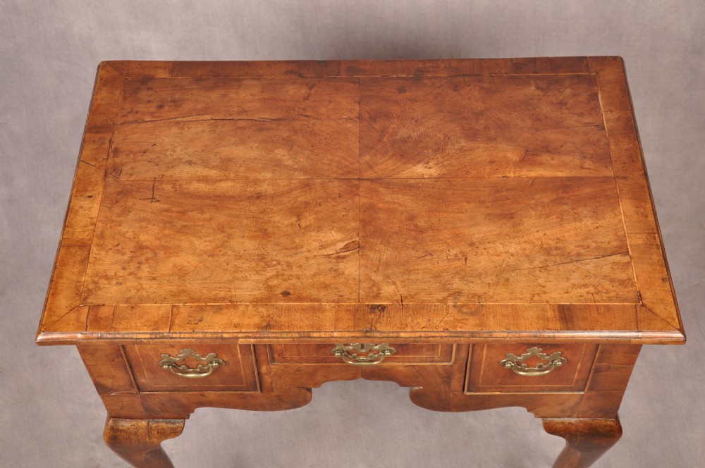 Early 18th Century Walnut Lowboy View V